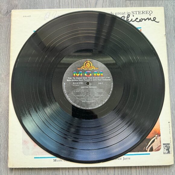 Doctor Zhivago Original Soundtrack Vinyl Record MGM Stereo 1965 Maurice Jarre - Picture 7 of 8